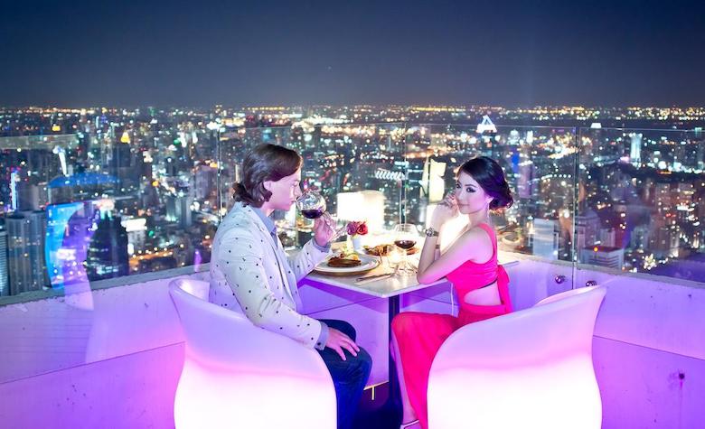 The Rooftop Bar at the Baiyoke Sky Hotel, Bangkok